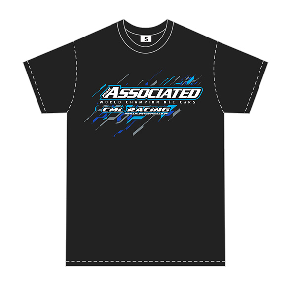 ASSOCIATED AE/CML T-SHIRT BLACK (MEDIUM)