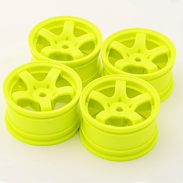 SWEEP MINI 5-SPOKE WHEEL TYPE A YELLOW (4)