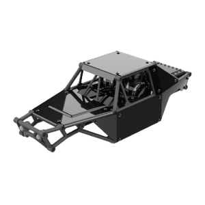 UDI RC UCX24 BODY ASSEMBLY WITH LIGHTS BLACK