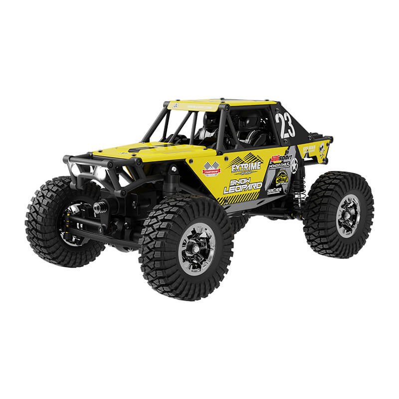 UDI RC UCX24 SNOW LEOPARD 1/24 CRAWLER RTR BRUSHED - YELLOW