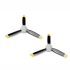VOLANTEX PROPELLER FULL SET 3-BLADE (2PC) 768-5