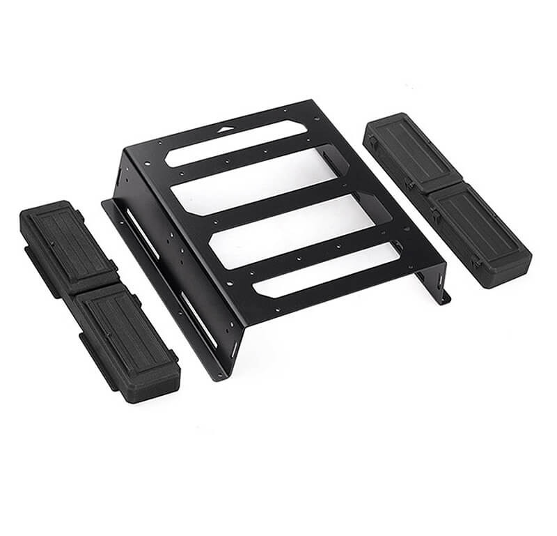 RC4WD REAR BED RACK W/TOOL BOX FOR VANQUISH VS4-10 PHOENIX