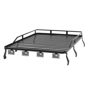 RC4WD ROOF RACK WITH LIGHTS FOR GELANDE II D90/110