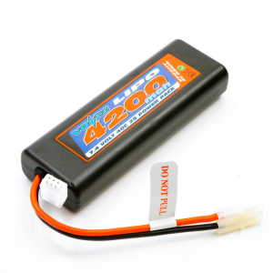 VOLTZ 4200mah ROUND/OVAL CASE 2S 40C 7.4V LIPO STICK PACK - TAMIYA