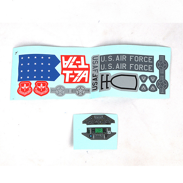 XFLY 64MM T-7A RED HAWK DECAL SHEET