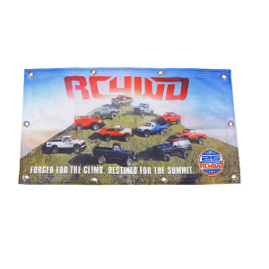 RC4WD 1X2 CLOTH BANNER (SUMMIT)