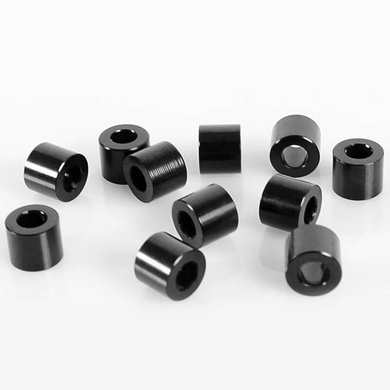 RC4WD 5MM BLACK SPACER WITH M3 HOLE (10)