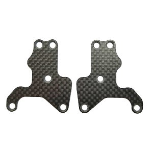 TEAM ASSOCIATED RC8B3.2 FT FRONT SUSP. ARM INSERTS CARBON 1.2MM