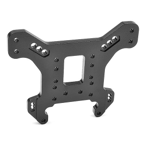 CORALLY SHOCK TOWER MT REAR 5MM ALUMINUM BLACK 1 PC