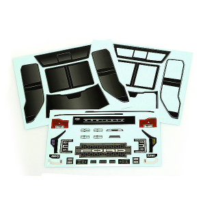 CEN RACING FORD F450 DECAL SHEET