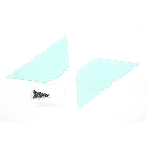 CEN RACING FRAME PROTECTOR, CLEAR (2PCS)