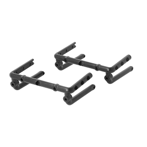 CEN RACING BUMPER BRACKET (BLACK, FOR 275WB CHASSIS)
