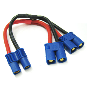 Etronix Battery Harness For 2 Packs In Parallel Adaptor