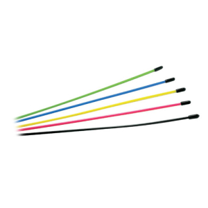 FASTRAX MULTI COLOURED ASSORTED ANTENNA TUBES 18pcs