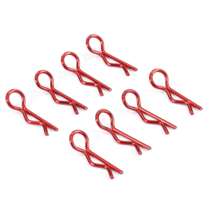 Fastrax Metallic Red Small Clips