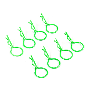 Fastrax Fluorescent Green Large Clips