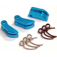 Fastrax Blue Alu. Lightweight Clutch Shoe (Inc 1.0 & 1.1mm Springs)