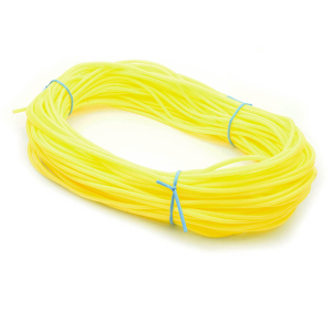 FASTRAX SILICONE FUEL TUBE 50M YELLOW UNCUT ID 2.8mm O.D 5.5