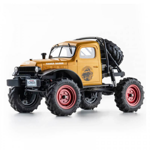 FMS FCX 1/24TH POWER WAGON SCALER RTR - YELLOW V2