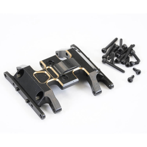 FASTRAX AXIAL SCX24 BRASS CENTRE CHASSIS SKID PLATE 13.8g