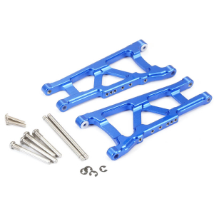 FASTRAX TRX FITS SLASH/STAMPEDE 4x4 BLUE ALUMINIUM FRONT LOWER ARMS