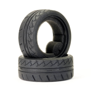 FTX STINGER FRONT 26MM RUBBER TYRE w/INSERTS (PR)