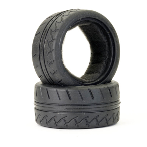FTX STINGER FRONT 32MM RUBBER TYRE w/INSERTS (PR)