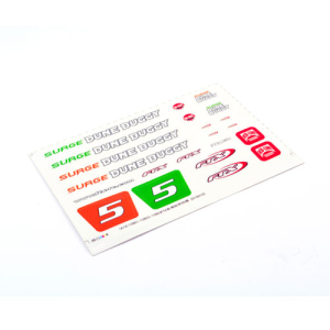 FTX SURGE BUGGY DECAL SHEET
