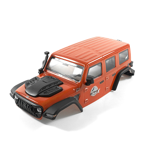FTX OUTBACK MINI X 2.0 FURY RED COMPLETE BODY PRE-BUILT BODY