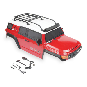 FTX OUTBACK GEO 4x4 ASSEMBLED BODY W/ACCESSORIES - RED
