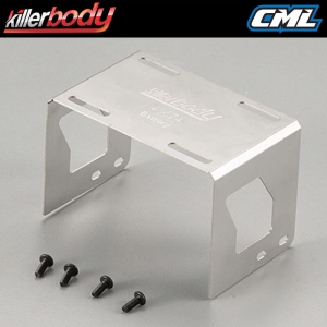 KILLERBODY BATTERY HOLDER S/S FOR AXIAL SCX10 CHASSIS