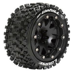 LOUISE RC ST-UPHILL 1/10 SOFT BEAD-LOCK/0 OFFSET HEX 12MM BLACK