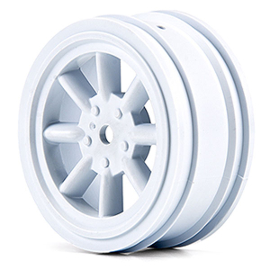 PROTOFORM FRONT WHEELS WHITE (26MM) FOR VTA CLASS