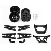 Hobbypark Aluminum Front Shock Tower Replacement of 3639 Option Parts for Traxxas Slash 2WD 1/10 Scale Sliver 