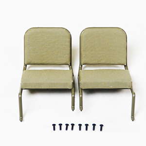 ROC HOBBY 1:6 1941 MB SCALER FRONT SEAT ASSEMBLY (1 Pair)