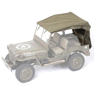 ROC HOBBY 1:12 1941 WILLYS MB CANVAS TOP