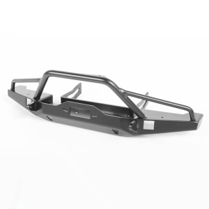 RC4WD SOLID FRONT BUMPER FOR AXIAL SCX10 II XJ (BLACK)