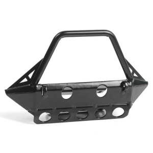 RC4WD ROUGH STUFF METAL FRONT BUMPER W/FLOOD LIGHTS FOR AXIAL 1/10 SCX10 III JEEP (GLADIATOR/WRANGL)