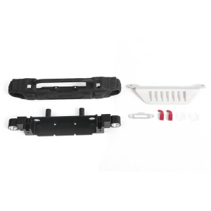 RC4WD OEM NARROW FRONT WINCH BUMPER W/STEERING GUARD FOR AXIAL 1/10 SCX10 III JEEP (GLAD/WRANG)(B)