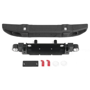 RC4WD OEM WIDE FRONT BUMPER W/LICENSE PLATE HOLDER FOR AXIAL 1/10 SCX10 III JEEP (GLAD/WRANG)