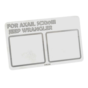 RC4WD MIRROR DECALS FOR AXIAL 1/10 SCX10 III JEEP (GLADIATOR/WRANGLER)