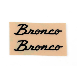 RC4WD SIDE METAL EMBLEM FOR AXIAL SCX10 III EARLY FORD BRONCO (BLACK)