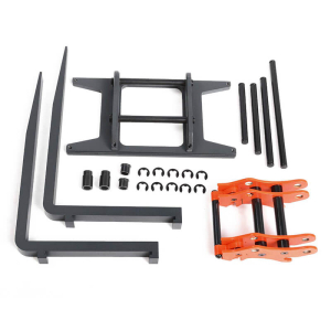 RC4WD QUICK CONNECT PALLET FORK ATTACHMENT FOR 1/14 SCALE EARTH MOVER 870K HYDRAULIC WHEEL LOADER
