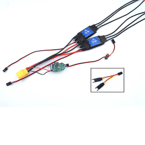 XFLY TWIN 60A ESC WITH 8A BEC